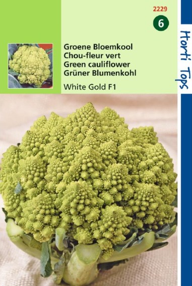 Bloemkool White Gold F1  (Brassica) 30 zaden